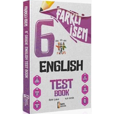 İsem Yayınları 6. Sınıf Farklı İsem İngilizce Soru Bankası