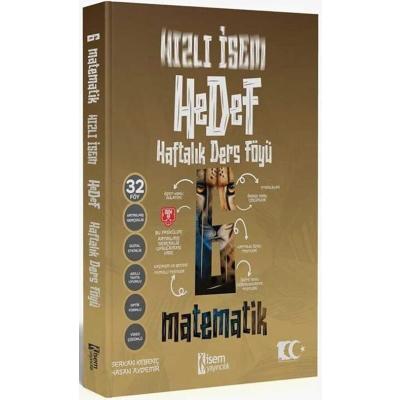 İsem Yayınları 6. Sınıf Hızlı İsem Matematik Hedef Haftalık Ders Föyü