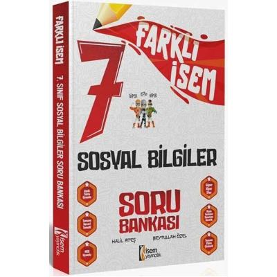 İsem Yayınları 7. Sınıf Farklı İsem Sosyal Bilgiler Soru Bankası