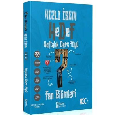 İsem Yayınları 7. Sınıf Hızlı İsem Fen Bilimleri Hedef Haftalık Ders Föyü