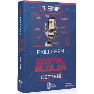 İsem Yayınları 7. Sınıf Sosyal Bilgiler Akıllı İsem Defteri
