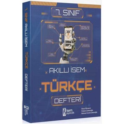 İsem Yayınları 7. Sınıf Türkçe Akıllı İsem Defteri