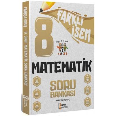 İsem Yayınları LGS 8. Sınıf Farklı İsem Matematik Soru Bankası