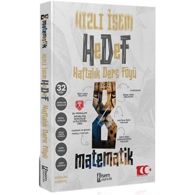 İsem Yayınları LGS 8. Sınıf Hızlı İsem Matematik Hedef Haftalık Ders Föyü