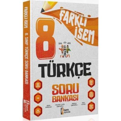 İsem Yayınları LGS 8. Sınıf Türkçe Farklı İsem Soru Bankası