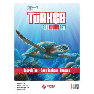 İşleyen Zeka 5. Sınıf Türkçe 3 lü Kuvvet Serisi Seti