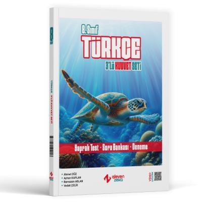İşleyen Zeka LGS 8. Sınıf Türkçe 3 lü Kuvvet Serisi Seti