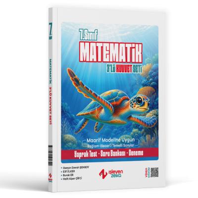 İşleyen Zeka 7. Sınıf Matematik Maarif 3 lü Kuvvet Serisi Seti