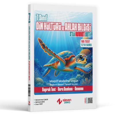 İşleyen Zeka 7. Sınıf Din Kültürü ve Ahlak Bilgisi Maarif 3 lü Kuvvet Serisi Seti