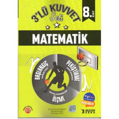 İşleyen Zeka LGS 8. Sınıf Matematik 3 lü Kuvvet Serisi Seti