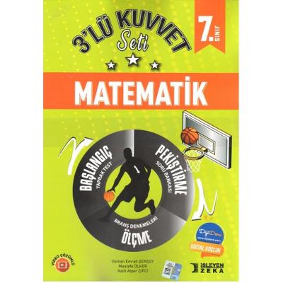 İşleyen Zeka Yayınları 7. Sınıf Matematik 3 lü Kuvvet Serisi Seti