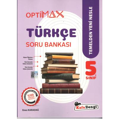Kafa Dengi Yayınları 5. Sınıf 2025 OPTİMAX Türkçe Soru Bankası