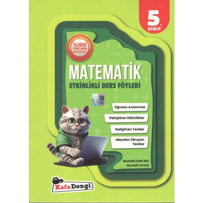 Kafa Dengi Yayınları 5. Sınıf 2025 Matematik Etkinlikli Ders Föyleri
