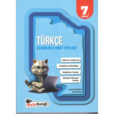 Kafa Dengi Yayınları 7. Sınıf Türkçe Etkinlikli Ders Föyleri