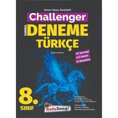 Kafa Dengi Yayınları LGS 8. Sınıf Türkçe Challenger Sarmal 12 Deneme