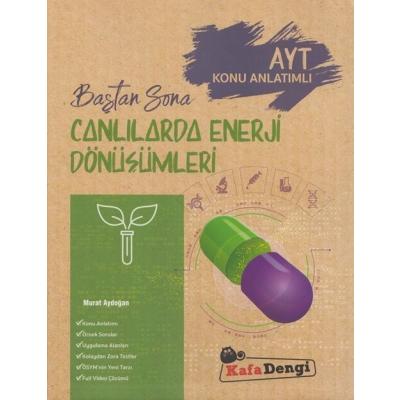 Kafa Dengi Yayınları AYT Canlılarda Enerji Dönüşümleri Baştan Sona Konu Anlatımlı
