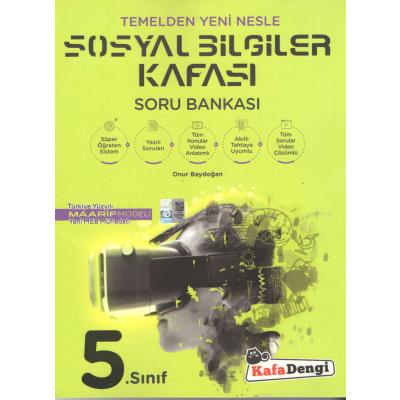 Kafa Dengi Yayınları 5. Sınıf Sosyal Bilgiler Kafası Soru Bankası