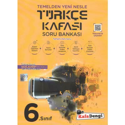 Kafa Dengi Yayınları 6. Sınıf Türkçe Kafası Soru Bankası