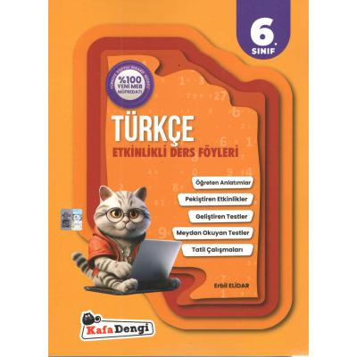 Kafa Dengi Yayınları 6. Sınıf Türkçe Etkinlikli Ders Föyleri