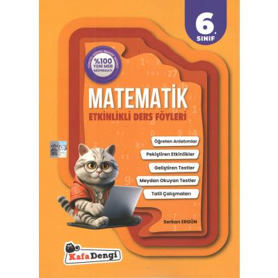 Kafa Dengi Yayınları 6. Sınıf Matematik Etkinlikli Ders Föyleri