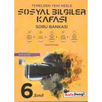 Kafa Dengi Yayınları 6. Sınıf Sosyal Bilgiler Kafası Soru Bankası