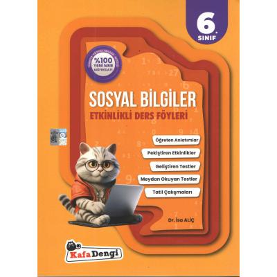 Kafa Dengi Yayınları 6. Sınıf Sosyal Bilgiler Etkinlikli Ders Föyleri