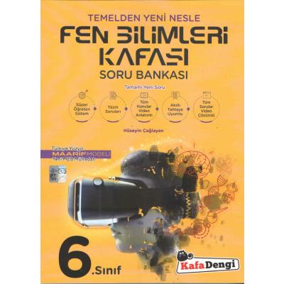 Kafa Dengi Yayınları 6. Sınıf Fen Bilimleri Kafası Soru Bankası