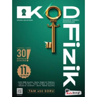 Kafa Dengi Yayınları 11. Sınıf Kod Fizik Kazanım Odaklı Denemeleri