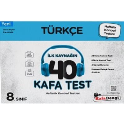 Kafa Dengi 8. Sınıf Lgs Türkçe İlk Kaynağın 40 Kafa Test