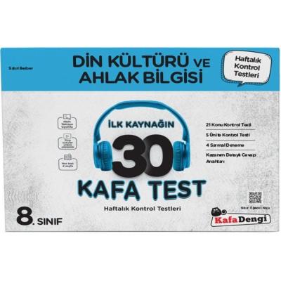 Kafa Dengi 8. Sınıf Lgs Din Kültürü Ve Ahlak Bilgisi İlk Kaynağın 30 Kafa Test