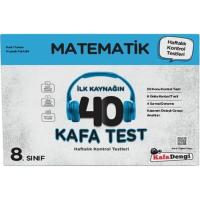 Kafa Dengi 8. Sınıf Lgs Matematik İlk Kaynağın 40 Kafa Test