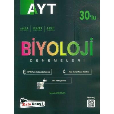 Kafa Dengi Yayınları Ayt Biyoloji 30 Lu Deneme