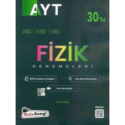 Kafa Dengi Yayınları Ayt Fizik 30 Lu Deneme