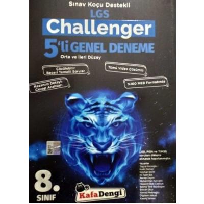 Kafa Dengi Yayınları LGS 8. Sınıf Genel Challenger 5 Deneme