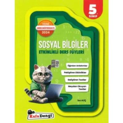 Kafa Dengi Yayınları 5. Sınıf Sosyal Bilgiler Etkinlikli Ders Föyleri
