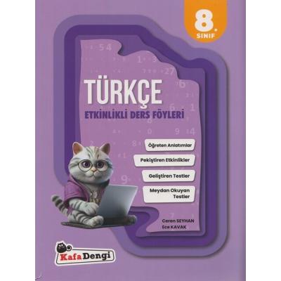 Kafa Dengi Yayınları LGS 8. Sınıf Türkçe Etkinlikli Ders Föyleri
