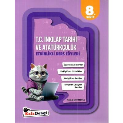 Kafa Dengi Yayınları LGS 8. Sınıf İnkılap Tarihi ve Atatürkçülük Etkinlikli Ders Föyleri