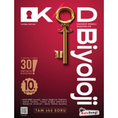 Kafa Dengi Yayınları 10. Sınıf Kod Biyoloji Kazanım Odaklı Denemeleri