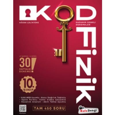 Kafa Dengi Yayınları 10. Sınıf Kod Fizik Kazanım Odaklı Denemeleri