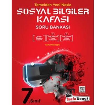 Kafa Dengi Yayınları 7. Sınıf Sosyal Bilgiler Kafası Soru Bankası