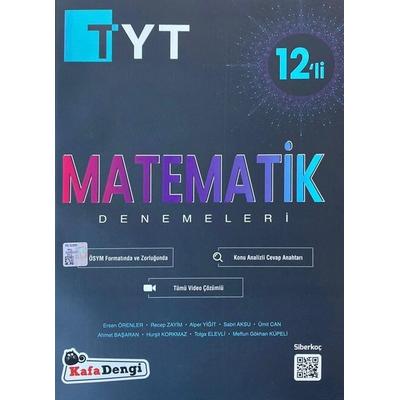 Kafa Dengi Yayınları Tyt Matematik 12 Li Deneme