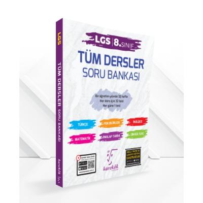 Karekök Yayınları LGS 8. Sınıf  Tüm Dersler Soru Bankası