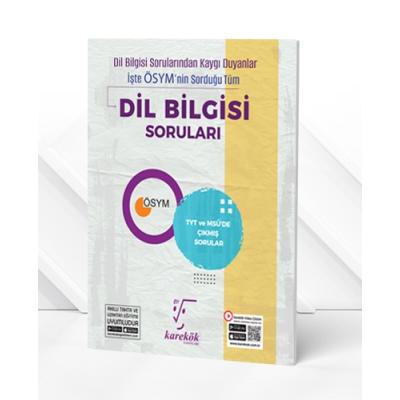 Karekök Yayınları TYT ÖSYM'NİN Sorduğu Dil Bilgisi Soruları