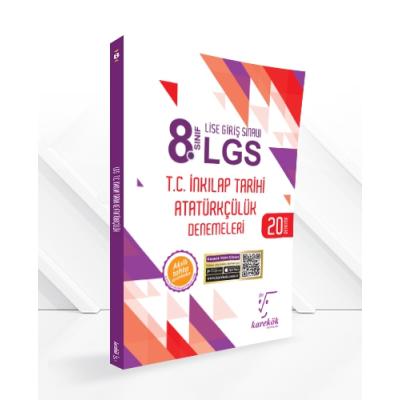 Karekök Yayınları 8. Sınıf Lgs T.c. İnkılap Tarihi Ve Atatürkçülük Denemeleri