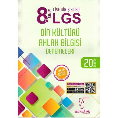 Karekök Yayınları 8. Sınıf Lgs Din Kültürü Ahlak Bilgisi Denemeleri