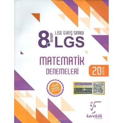 Karekök Yayınları 8. Sınıf Lgs Matematik Denemeleri