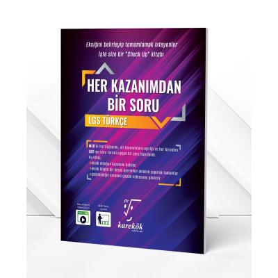 Karekök Yayınları LGS 8. Sınıf Türkçe Her Kazanımdan Bir Soru