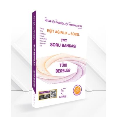 Karekök Yayınları Tyt Eşit Ağırlık Ve Sözel Tüm Dersler Soru Bankası