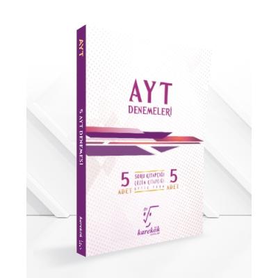 Karekök Yayınları Ayt 5 Deneme Seti