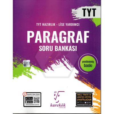 Karekök Yayınları Tyt Paragraf Soru Bankası